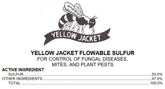 International Sulfur, Yellow Jacket Flowable Sulfur