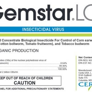 Gemstar LC, Certis, plant protection, insecticidal virus