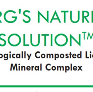 Natures Solution, soil treatment, liquid mineral complex, digested chicken manure