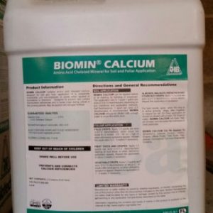 JH Biotech, Biomin Calcium, plant nutrition, amino acid chelate, micronutrients