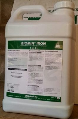 JH Biotech, Biomin Iron, plant nutrition, amino acid chelate, micronutrients