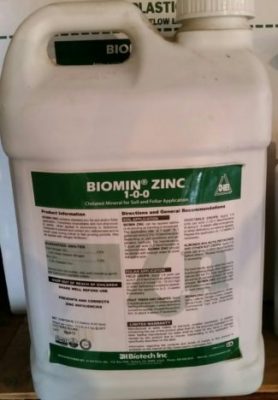 JH Biotech, Biomin Zinc, plant nutrition, amino acid chelate, micronutrients
