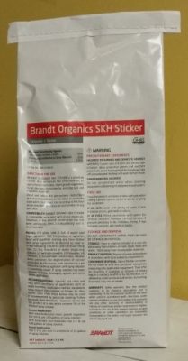 Brandt Organics SKH Sticker, Adjuvant, mineral based sticker, foliar applications