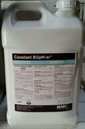 Northwest AgriProducts, Constant BUpH-er, water treatment, adjuvant, Spray Tank pH Regulator