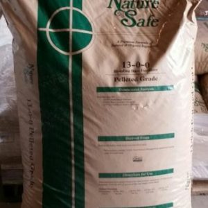 Griffin Industries, Nature Safe 13-0-0, plant nutrient, feathermeal pellets, slow release nitrogen