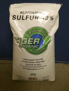 Sulfur 90%, for Soil