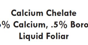 Natural Resources Group, Calcium Chelate, plant nutrition, liquid foliar, boron