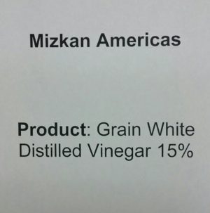 Mizkan Vinegar 15%, water treatment, drip irrigation cleaner, ph adjuster