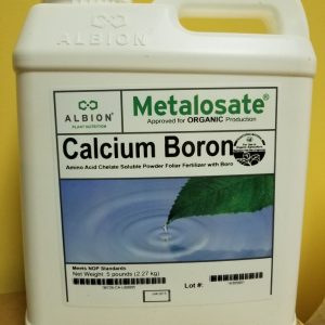 Albion, Metalosate Calcium Boron, plant nutrition, amino acid chelate, micronutrients