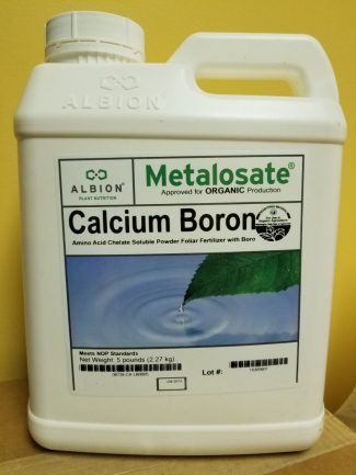 Albion, Metalosate Calcium Boron, plant nutrition, amino acid chelate, micronutrients