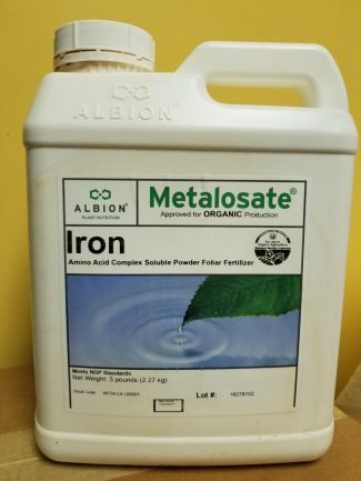 Albion, Metalosate Iron, plant nutrition, amino acid chelate, micronutrients