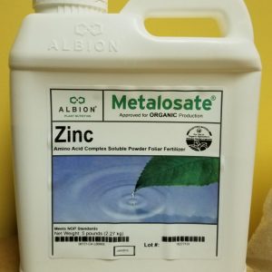 Albion, Metalosate Zinc, plant nutrition, amino acid chelate, micronutrients