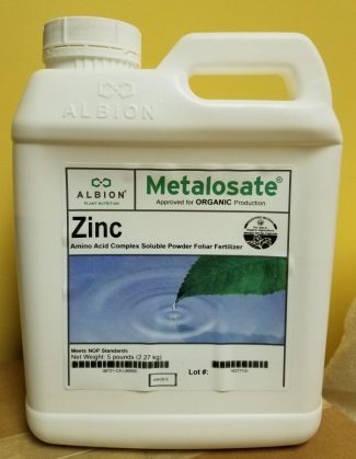 Albion, Metalosate Zinc, plant nutrition, amino acid chelate, micronutrients