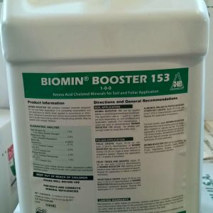 JH Biotech, Biomin Booster 153, plant nutrion, amino acid chelate, micronutrients