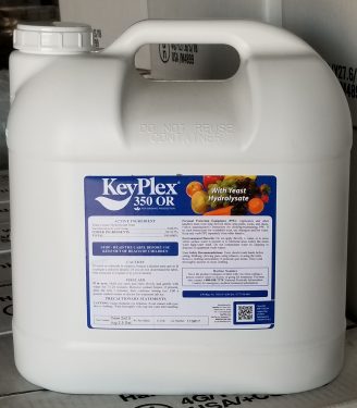 Keyplex 350 OR, fungicide with yeast hydrolysate from Saccharomyces cerevisiae